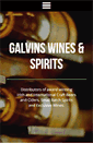Mobile Screenshot of galvinswines.ie